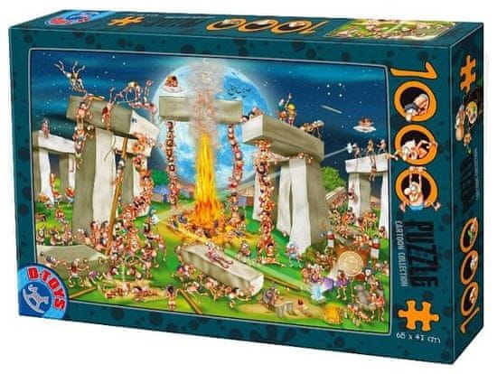 D-Toys Puzzle Stonehenge 1000 dílků