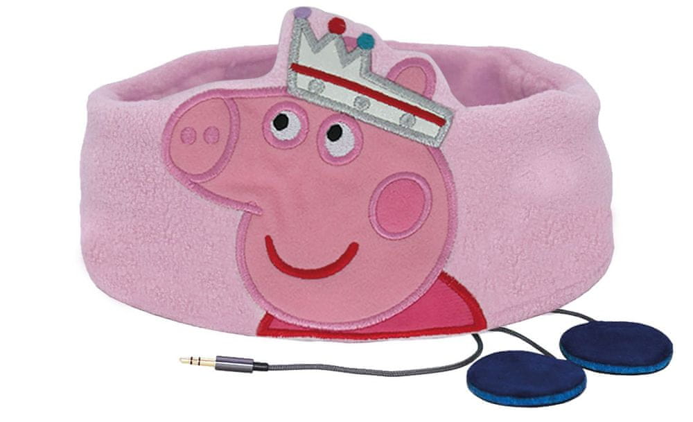 OTL Technologies Princess Peppa dětská čelenka se sluchátky