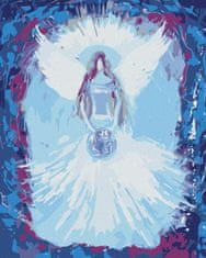 ZUTY Diamantové malování - ANDĚLÉ OD LENKY - UNIVERSE ANGEL 40x50 cm vypnuté plátno na rám