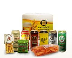 Domácí pivotéka Dárek pro pivaře - Degustační sada 6 piv a pivních pochutin