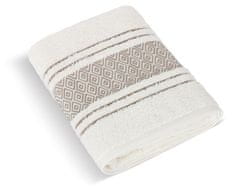 Bellatex Froté ručník a osuška Mozaika - Ručník - 50x100 cm - krémová