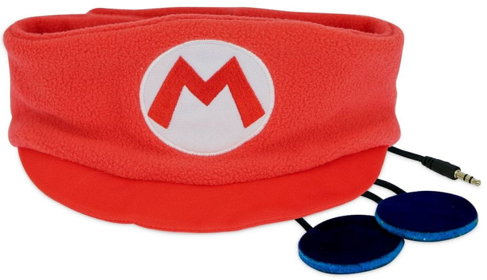 OTL Technologies Super Mario dětská čelenka se sluchátky