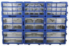 AHProfi Plastový organizér, 12 boxů - MW1812