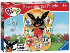Ravensburger Obrovské podlahové puzzle Bing 24 dílků