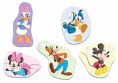 Educa Baby puzzle Mickey a přátelé 5v1 (3-5 dílků)