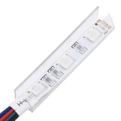 Vidaxl Příborník s LED osvětlením bílý 41 x 37 x 67 cm