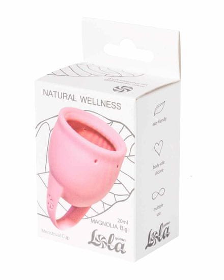 Lola Games Menstruační Kalíšek Natural Wellness Růžová Magnólie 20 ml