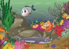 Art puzzle Puzzle Pod mořem a divoká zvířátka 24+35 dílků