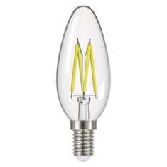 Emos LED žárovka Z74204 LED žárovka Filament Candle 6W E14 neutrální bílá
