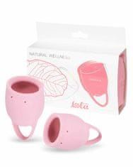 Lola Games Sada Menstruačních Kalíšků Natural Wellness Růžová Magnólie 2 ks
