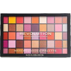 Makeup Revolution Paletka pudrových očních stínů Maxi Reloaded Palette Big Big Love 60,75 g