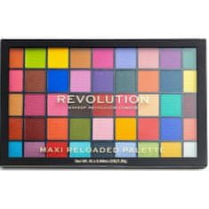 Makeup Revolution Maxi paletka 45 očních stínů Re-Loaded (Maxi Reloaded Palette Monster Mattes) 60,75 g