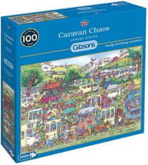 Gibsons Puzzle Chaos karavanů 1000 dílků