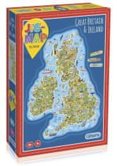 Gibsons Vzdělávací puzzle Mapa Velké Británie a Irska 150 dílků