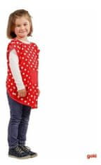 Goki Dětská zástěra červená s puntíky