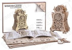 Wooden city 3D puzzle Kouzelné hodiny 149 dílů