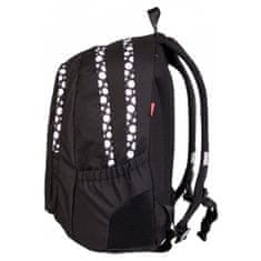 Target Studentský batoh , Barva černá, puntíkovaný zip