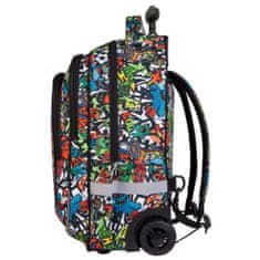 Target Školní batoh trolley , Černý, se vzory