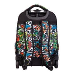Target Školní batoh trolley , Černý, se vzory