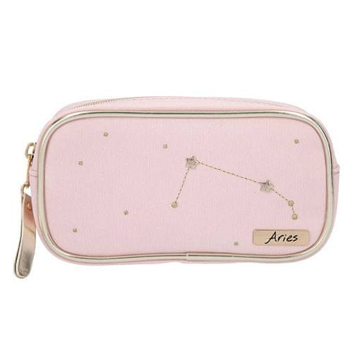 Top Model Kosmetická taška , Růžová, znamění Aries (Beran)