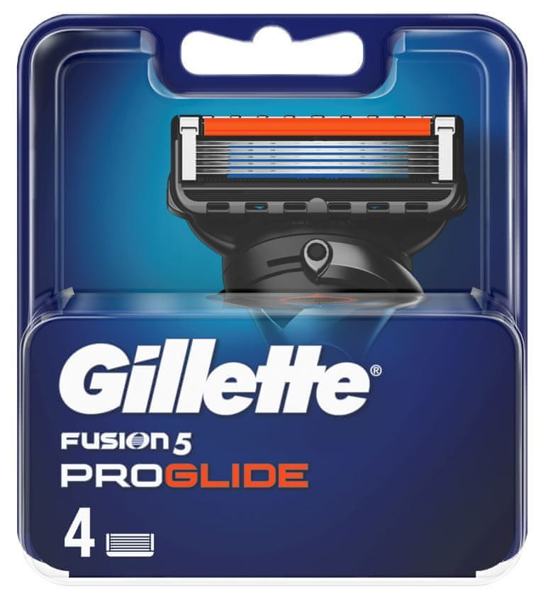 Gillette Fusion5 ProGlide holicí hlavice pro muže 4 Ks