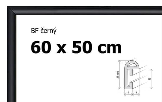 BFHM Plastový rám 60x50cm - černý