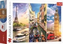 Trefl Puzzle Výlet po Evropě 4000 dílků