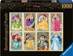 Ravensburger Puzzle Disney Secesní princezny 1000 dílků