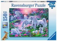 Ravensburger Puzzle Jednorožci při západu slunce XXL 150 dílků
