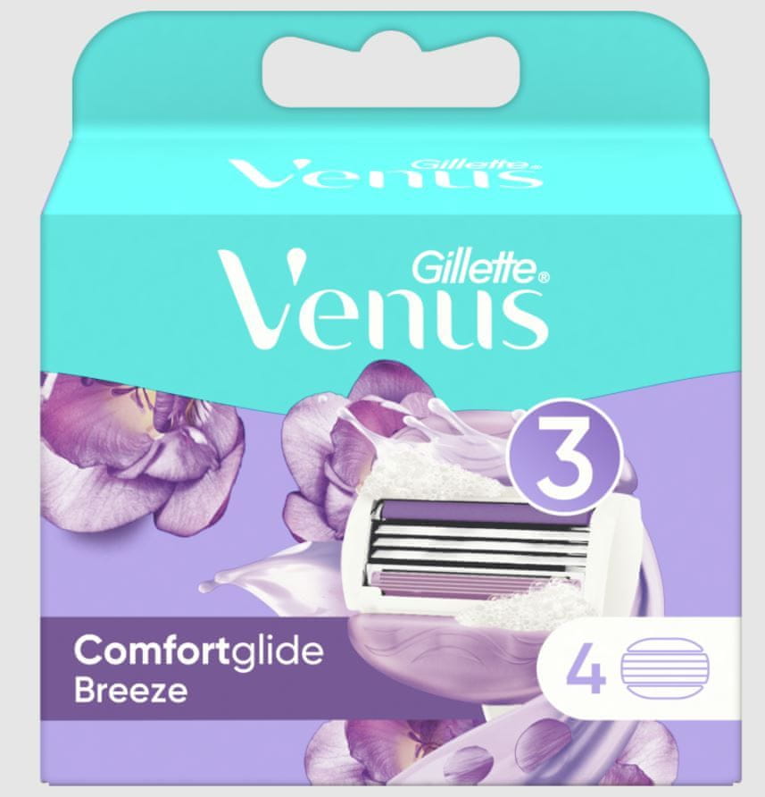 Levně Gillette Venus ComfortGlide Breeze CRT 4