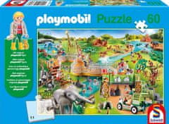 Schmidt Puzzle Playmobil Zoo 60 dílků + figurka Playmobil