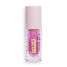 Makeup Revolution Vyživující sérum na rty Rehab Plump Me Up Pink Glaze (Lip Serum) 4,6 ml