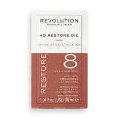Regenerační olej na suché a poškozené vlasy 8 (4D Restore Oil) 30 ml