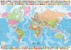 Educa Puzzle Politická mapa světa 1500 dílků