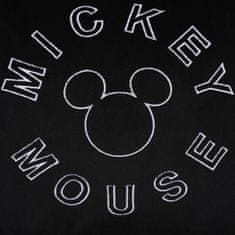 Disney Černý obdélníkový polštář Mickey Mouse DISNEY 50x30 cm, certifikovaný OEKO-TEX