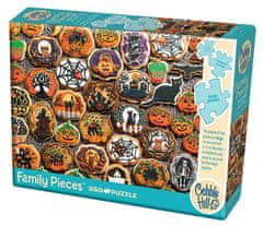Cobble Hill Rodinné puzzle Halloweenské perníčky 350 dílků