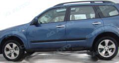 Rider Ochranné boční lišty na dveře, Subaru Forester III, 2008-2013