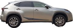 Rider Ochranné boční lišty na dveře, Lexus NX, 2014-2021