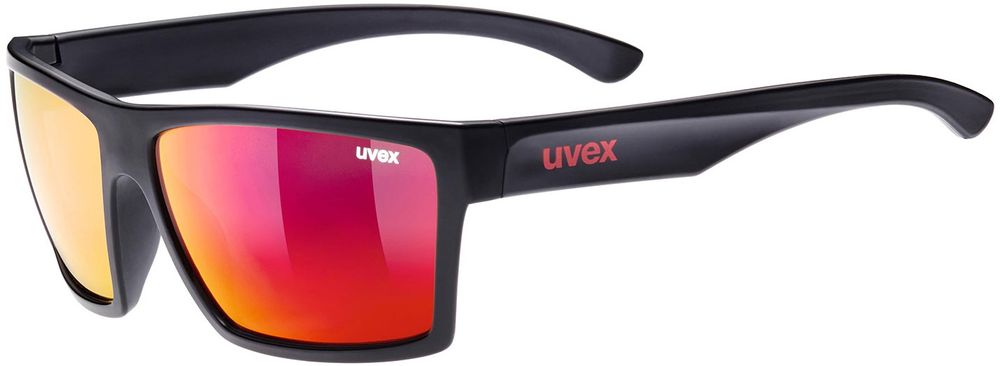 Levně Uvex LGL 29, BLACK MAT/MIR. RED (2213)