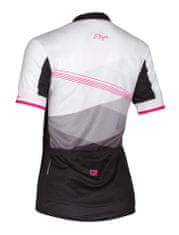 Etape Dámský cyklistický dres Liv bílá/růžová XL