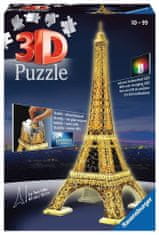 Ravensburger Svítící 3D puzzle Noční edice Eiffelova věž 216 dílků