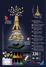 Ravensburger Svítící 3D puzzle Noční edice Eiffelova věž 216 dílků