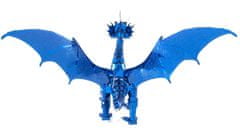 Metal Earth 3D puzzle Modrý drak (ICONX)