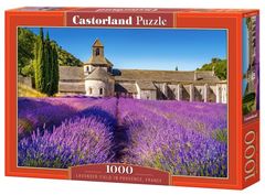 Castorland Puzzle Levandulové pole v Provence, Francie 1000 dílků
