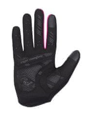 Etape Dámské cyklistické rukavice Paola+ černá/fialová M