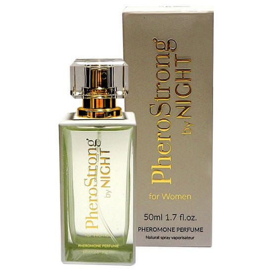 Phero Strong by night dámský parfém s feromony krásná, intenzivní vůně, která přitahuje muže PheroStrong 50ml