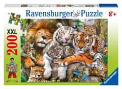 Ravensburger Puzzle Kočičí zdřímnutí XXL 200 dílků