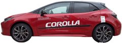 Rider Ochranné boční lišty na dveře, Toyota Corolla XII, E21, 2018- , Hatchback