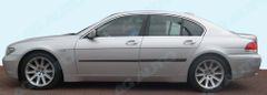 Rider Ochranné boční lišty na dveře, BMW 7, E65, E66 Limousine, 2001-2008