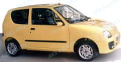 Rider Ochranné boční lišty na dveře, Fiat Seicento, 1998-2007, 3 dveř.